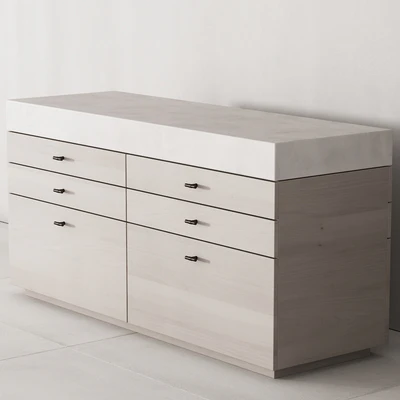 173 cabinet furniture 04 minimal wardrobe kit P02 island — Ver 5