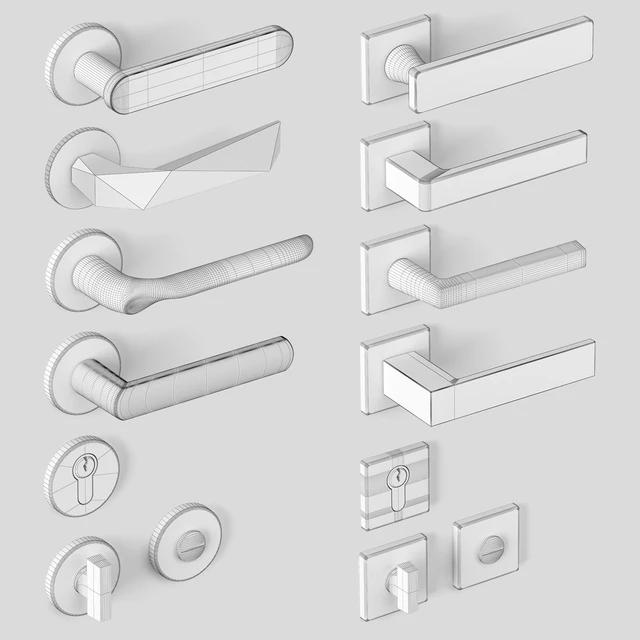 Door handles DnD by Martinelli — Descargar