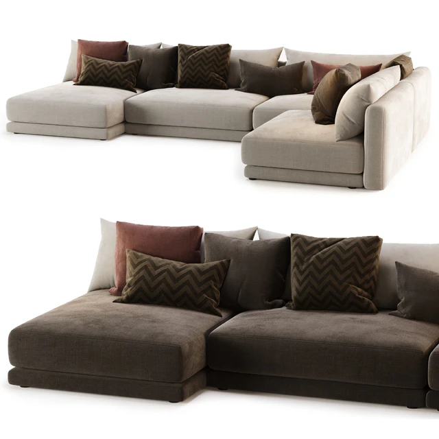 Katarina Corner Couch Sofa By Blanche — Descargar