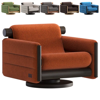 Armchair Scroll 01 By designboom.ru — Вид 1