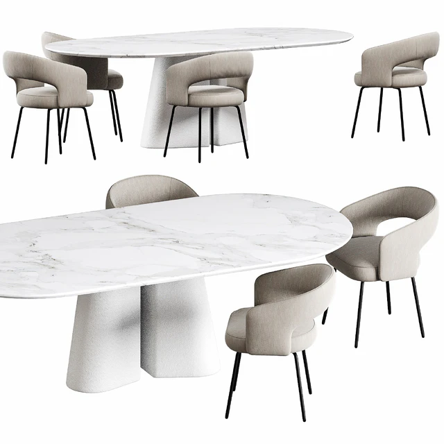 Ditre Italia Pillar and 356 Chair — Descargar