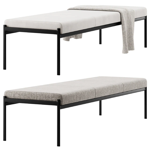 Triple bench Kiki by Artek — Descargar