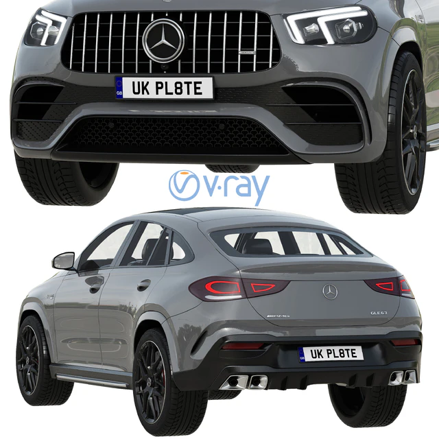 Mercedes-Benz AMG GLE 63 Coupe 2021 — Descargar