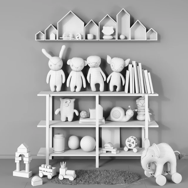 Toys and furniture set 13 — Descargar