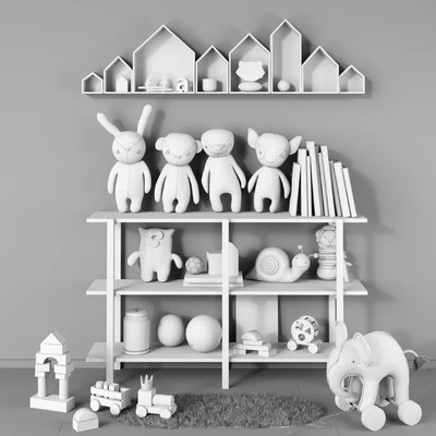 Toys and furniture set 13 — Ver 3