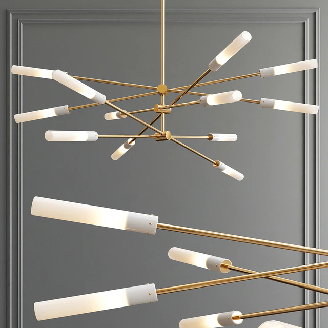 Flute 3-30 LED & Dawn Chandelier — Descargar