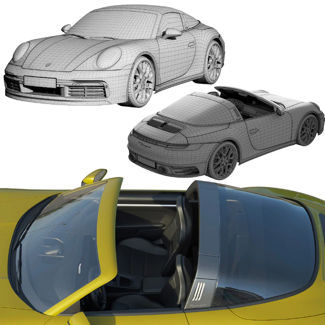 Porsche 911 Targa 2019 — Descargar