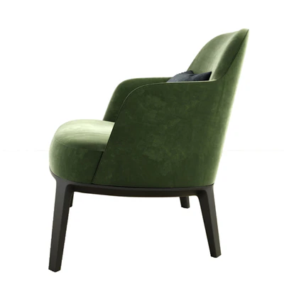 Jane Fabric Armchair Poliform With Nesting Coffee Table — Вид 3