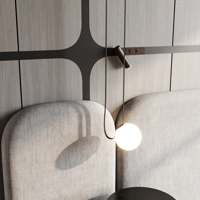 Headboard 3d Wall Panel 34 — Скачать