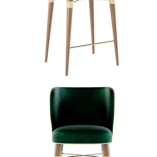 Ottiu - Louis Bar Chair — Скачать