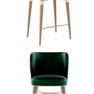 Ottiu - Louis Bar Chair — Вид 2