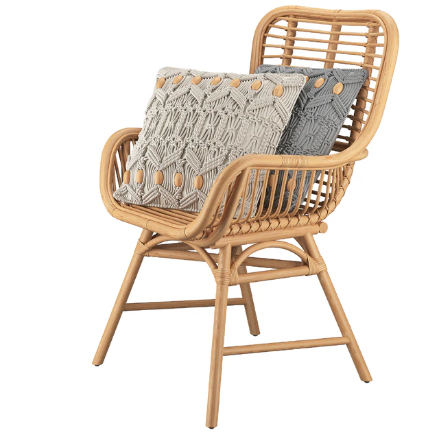 Rattan Accent Chair — Descargar