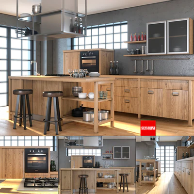 Kitchen Scavolini — Ver 1