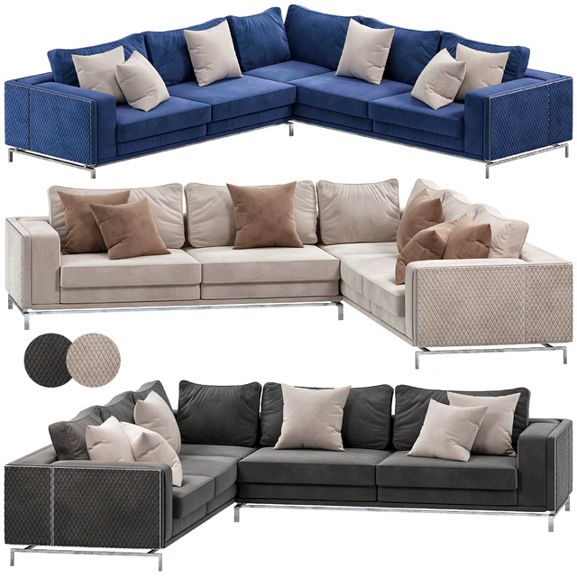 DENIS CORNER SOFA BED by atmacha — Скачать