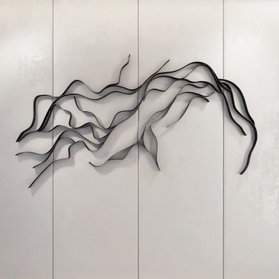 Waves   Metal wall panel 2 — Вид 1