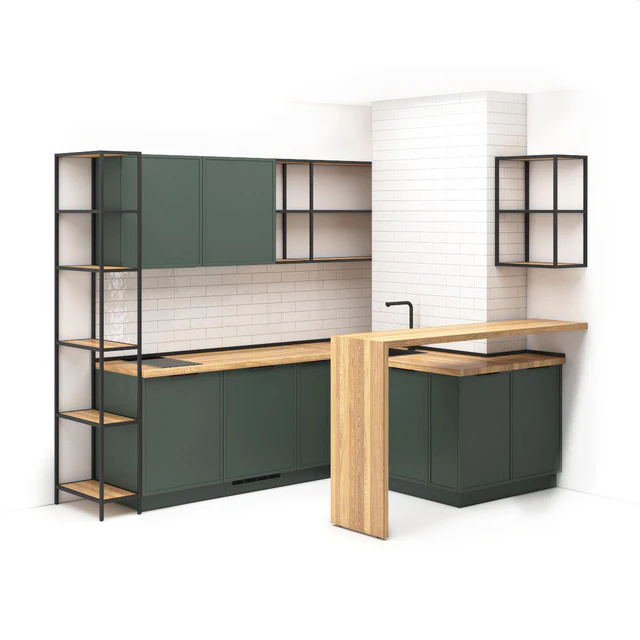 Small kitchen in studio apartment 02 — Descargar