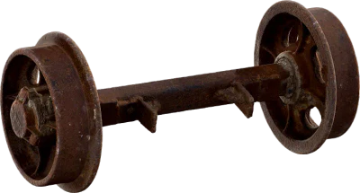 mine cart wheels 001 — Скачать