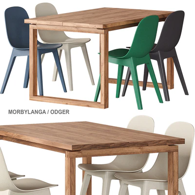 Morbylanga / Odger IKEA Table and chairs — Ver 1