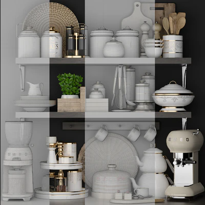 Kitchen set 001 — Вид 3