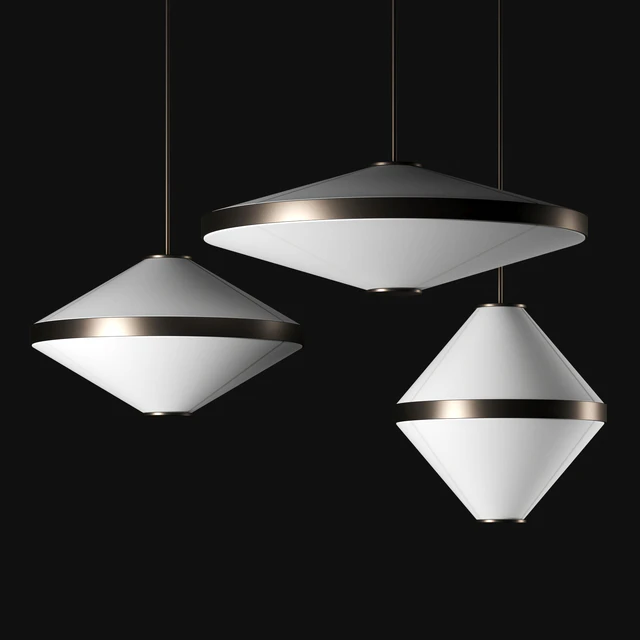 Eje pendant lamps by Holly Hunt — Descargar