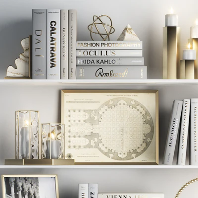 DECORATIVE SET 05 (white) — Ver 3