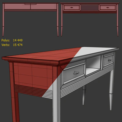 Консоль Taylor, Dexter. Console table by Metner — Вид 4