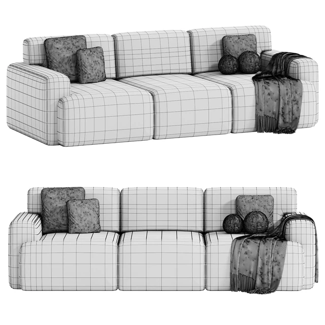 Bonent Sofa Velvet Eclipse — Скачать