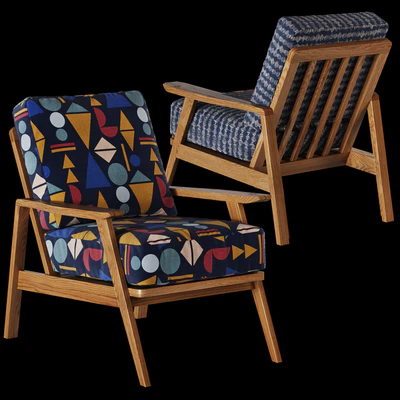 Fauteuil vintage by La Redoute — Ver 1