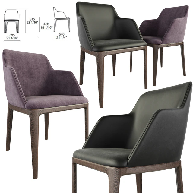 Poliform Grace Dining Chair — Descargar