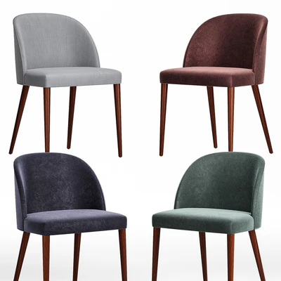 Camille Anthracite Italian Dining Chair — Вид 1