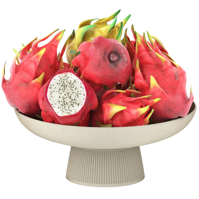 bowl of dragon fruits — Descargar
