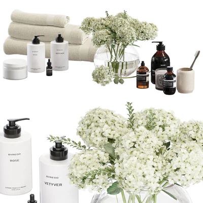 Bathroom Decorative set — Ver 1