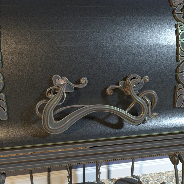 Forged dovnitsa in the classical style. — Download