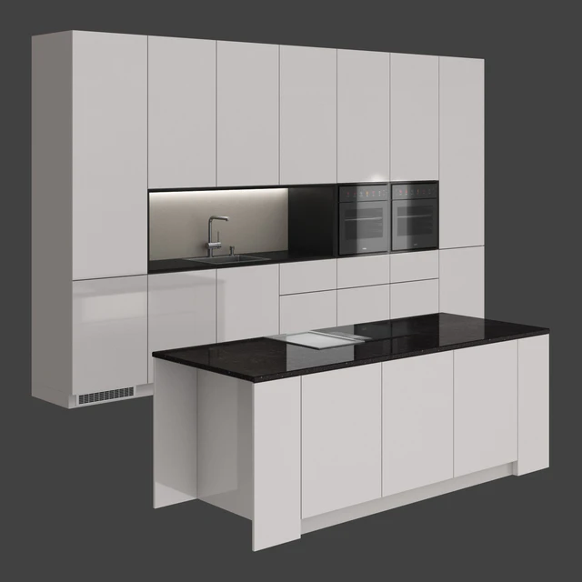 Bora loft kitchen — Скачать