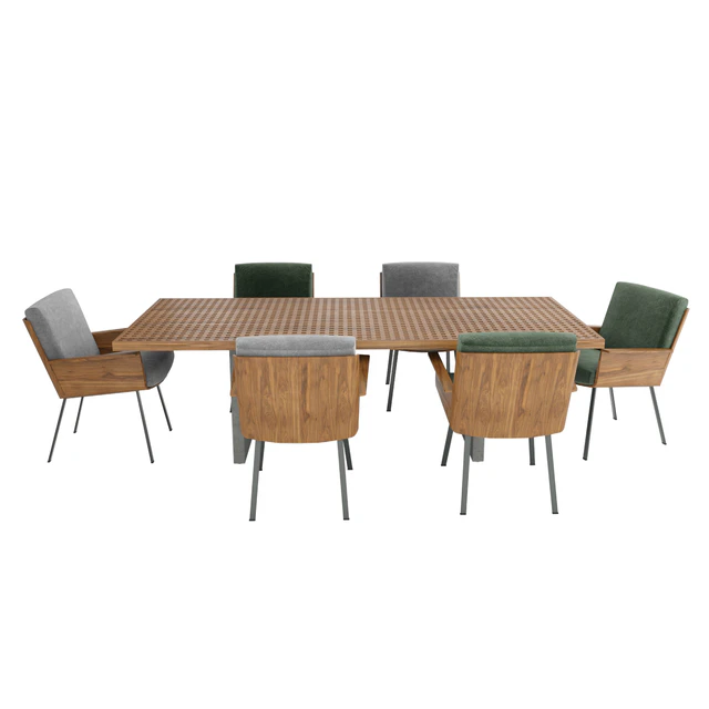 Fynn Table and Daiki Chair — Скачать