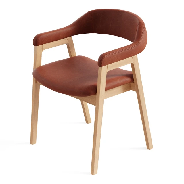John Lewis and Partners Santino Dining Armchair TanOak — Скачать