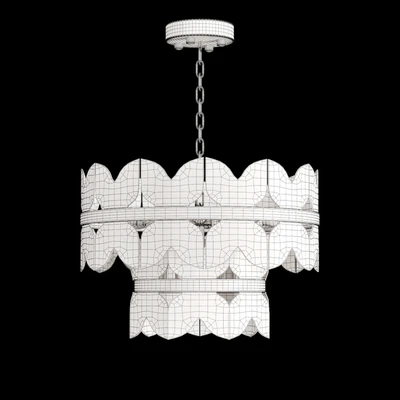 Chandelier with marble plates IOANNA — Вид 3