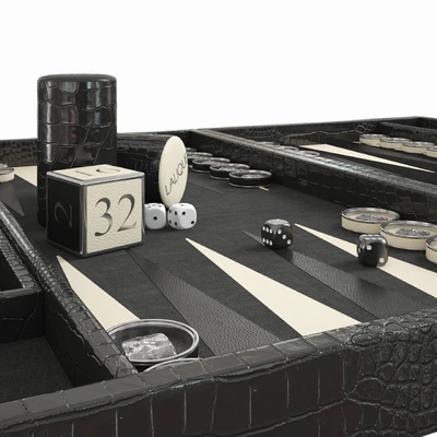backgammon Masque de Femme — Ver 3