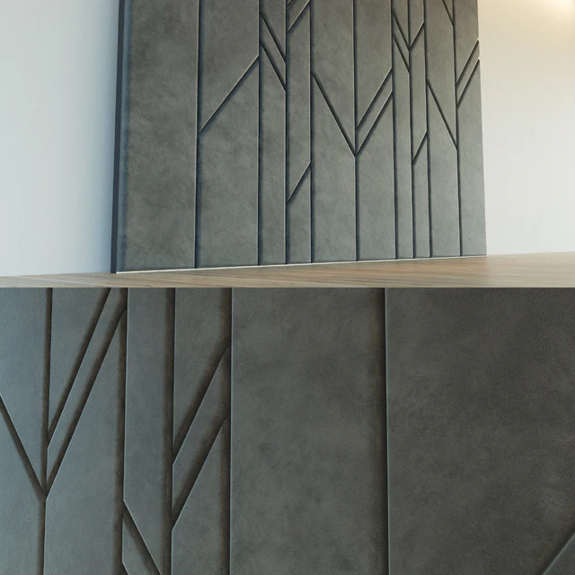 Decorative wall. Soft panel. 14 — Descargar