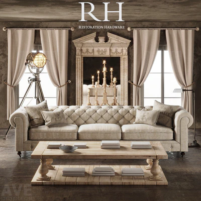AVE Restoration Hardware volume — Ver 1