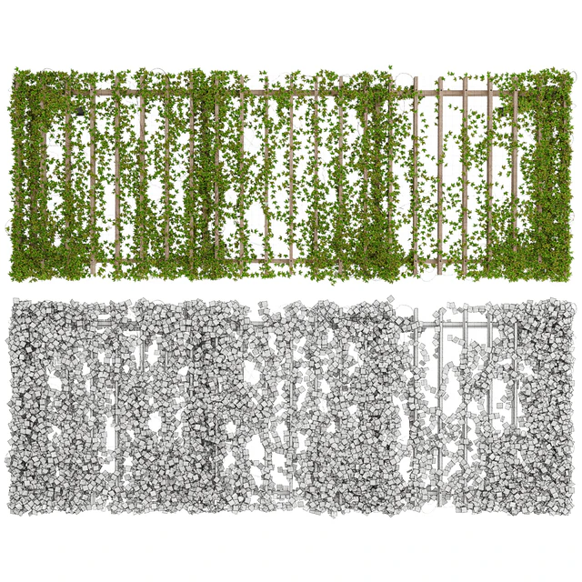 Pergola with Ivy v10 — Скачать