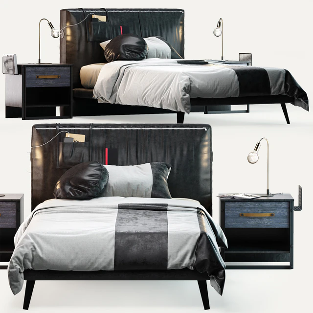 Cilek Dark Metal Bed — Descargar