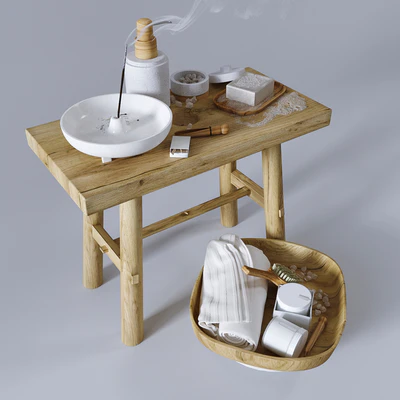 Decorative set for bathroom # 13 — Ver 5