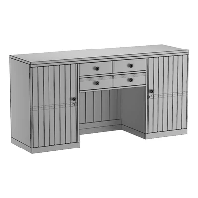 BRITISH COLONIAL ART DECO SIDEBOARD — Вид 6
