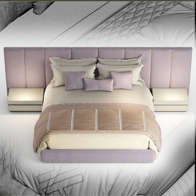Кровать fendi DELANO BED — Вид 5