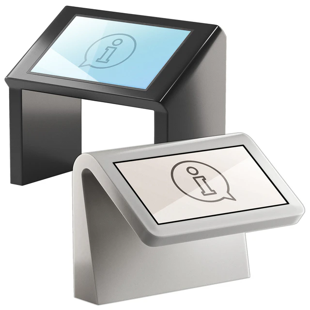 Touch screen information kiosks. Navigation interactive table — Descargar