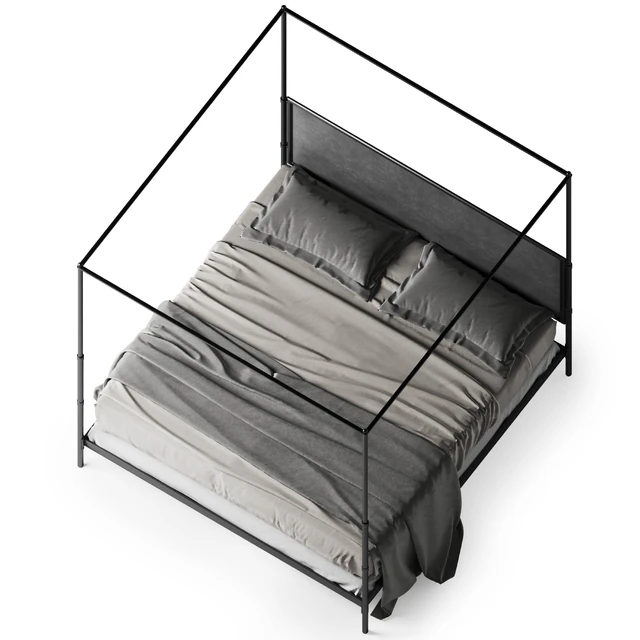 Restoration Hardware French iron bed V1 — Скачать