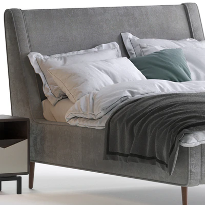 Made Higgs Double Bed — View 3