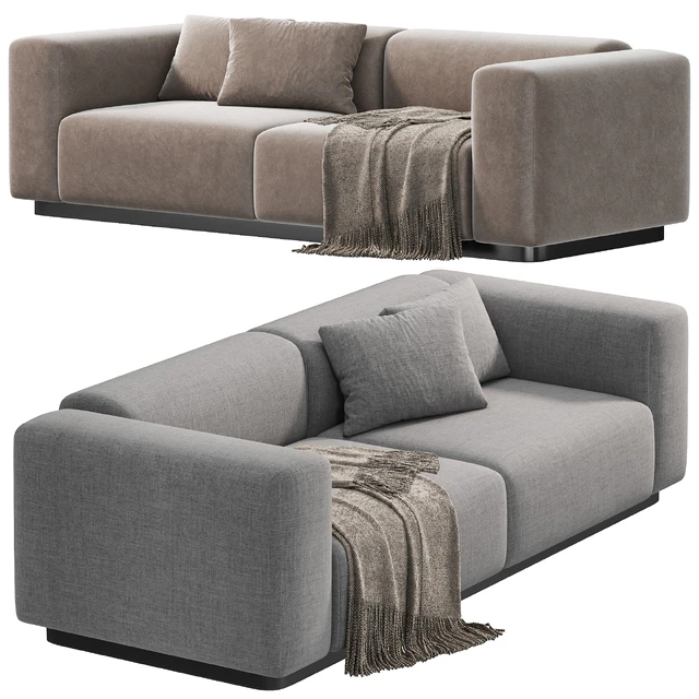 Soft Modular Sofa by Vitra, диваны — Скачать