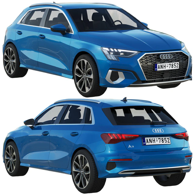 Audi A3 Sportback 2021 — Скачать